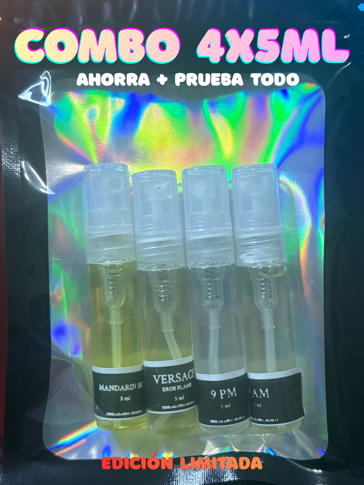 Combo Experiencia Premium – 4 Decants 5ML