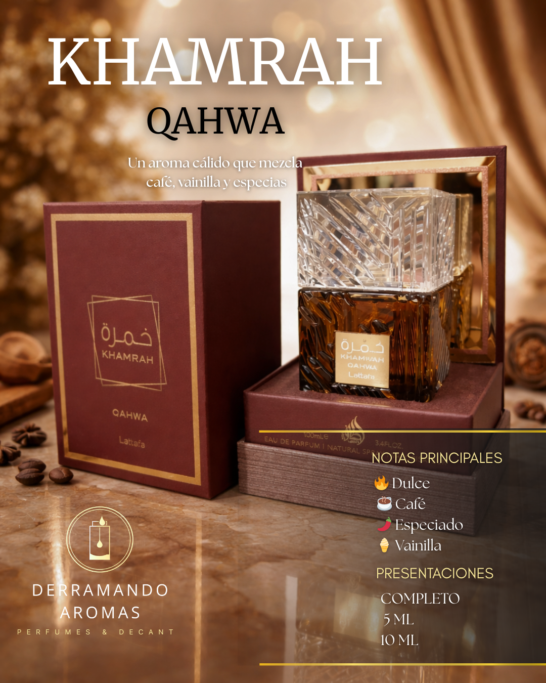 Khamrah Qahwa de Lattafa